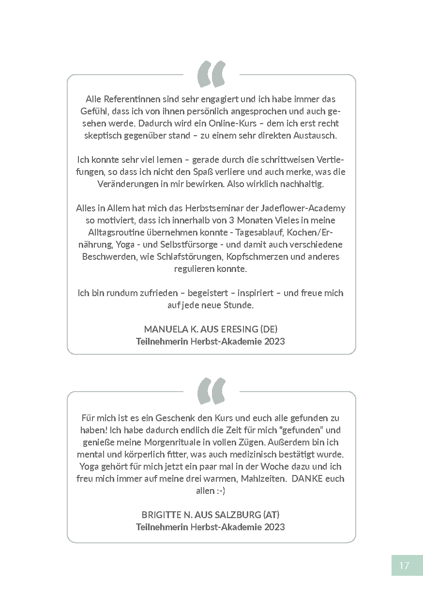 Teilnehmerstimmen
