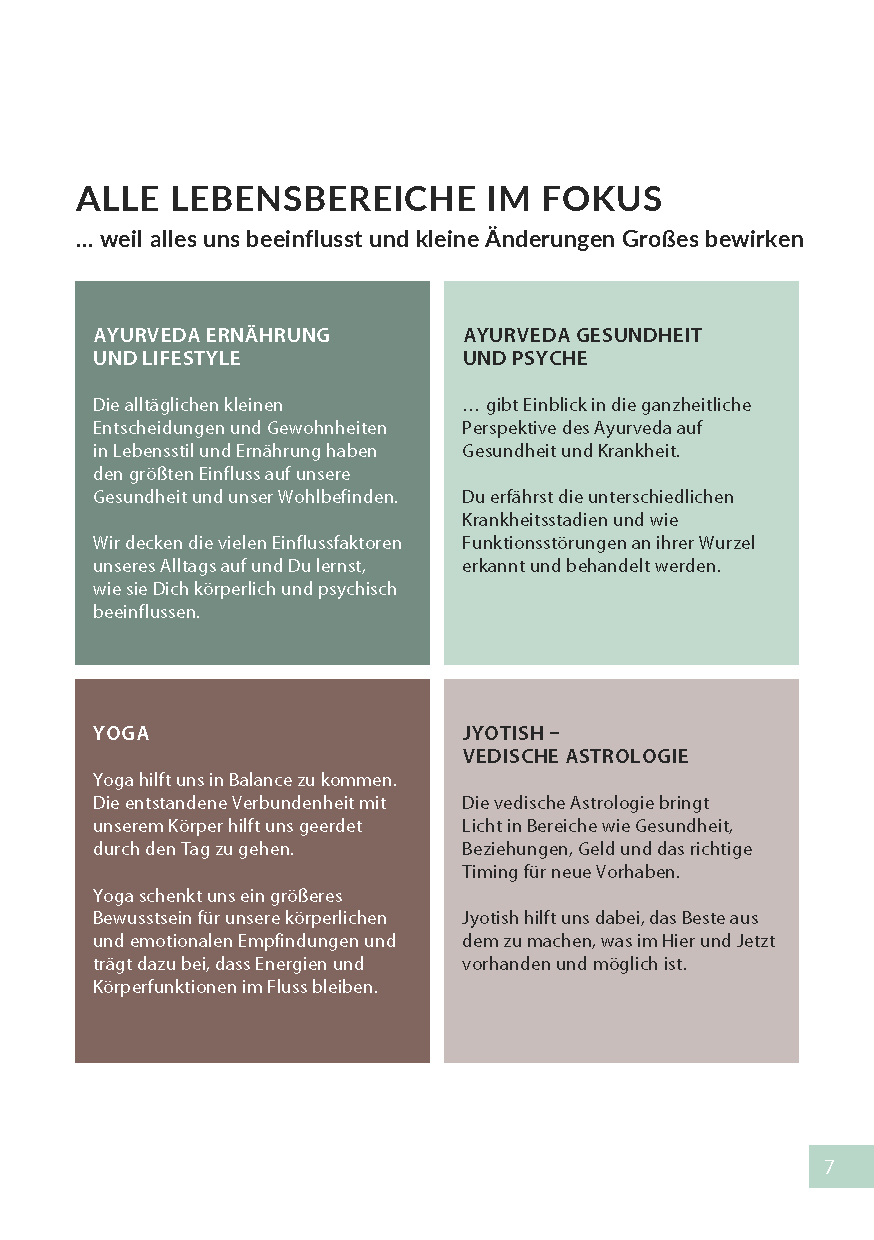Infomaterial Frühlings-Akademie 2024