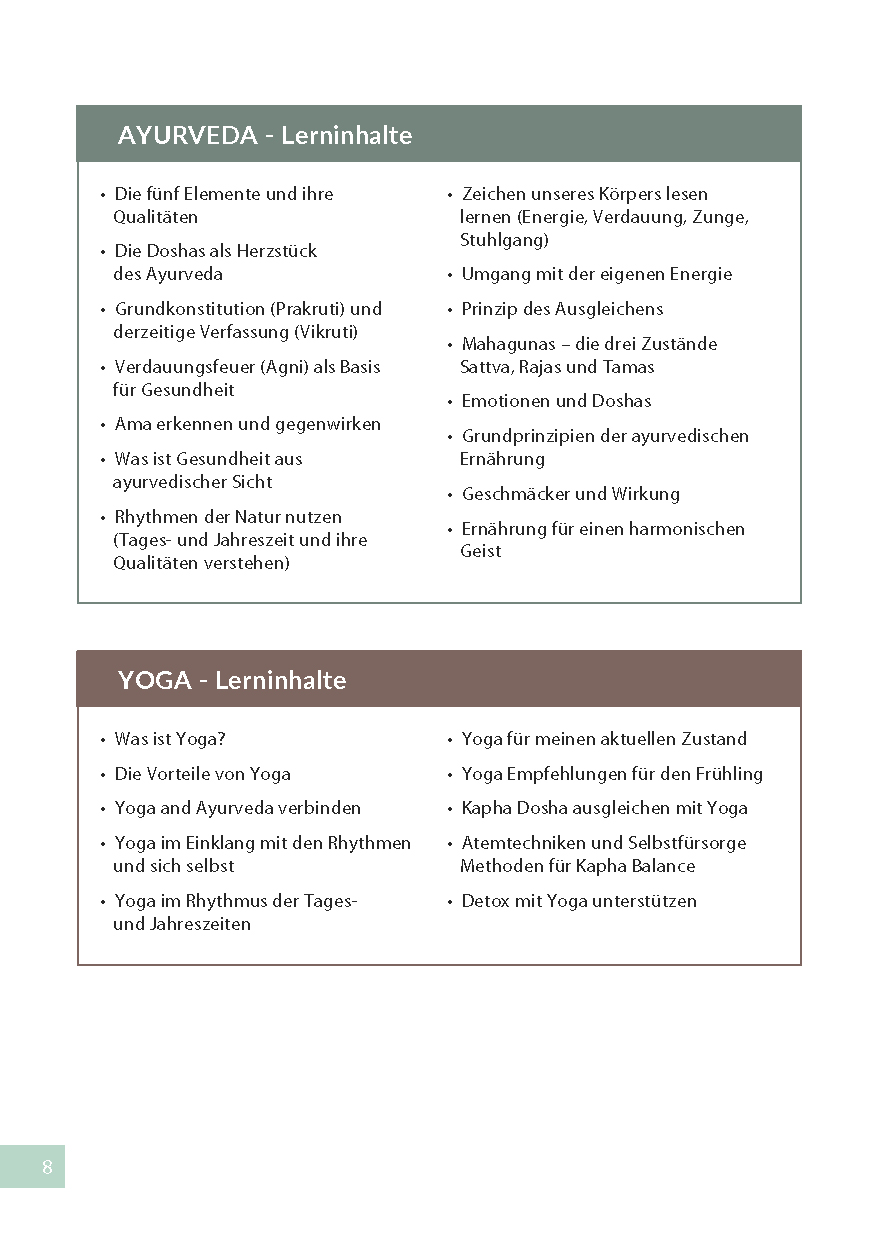 Infomaterial Frühlings-Akademie 2024