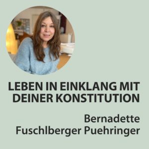 Ayurveda Onlinkurs "Leben in Einklang mit Deiner Konstitution"